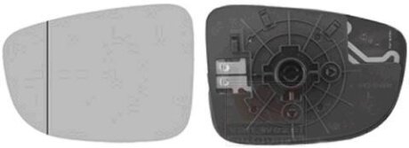 Зеркальный элемент левый Van Wezel 2766835