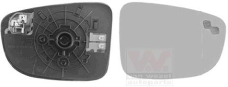 Зеркальный элемент правый Van Wezel 2766838