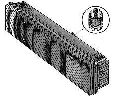 Фонарь задний правый Van Wezel 2812926