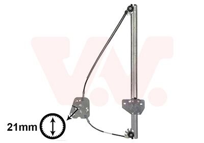 Стеклоподъемник правый Van Wezel 2815264