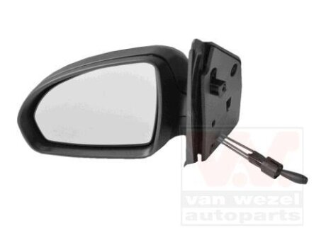 Зеркало наружное заднего вида правое Van Wezel 2911804