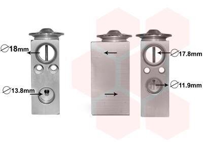 Клапан расширительный кондиционера Van Wezel 30001599