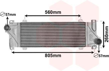 Интеркулер Van Wezel 30004448