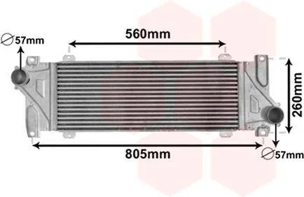 Интеркулер Van Wezel 30004448