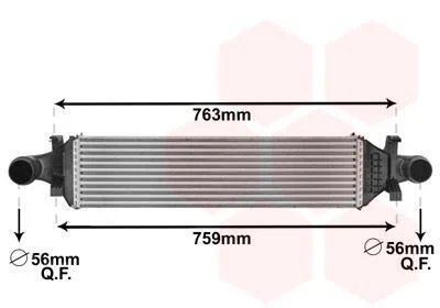 Интеркулер Van Wezel 30004659