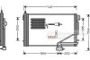 Радиатор кондиционера (Конденсатор) Van Wezel 30005298 (фото 2)