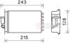 Радиатор отопителя салона Van Wezel 30006649 (фото 2)
