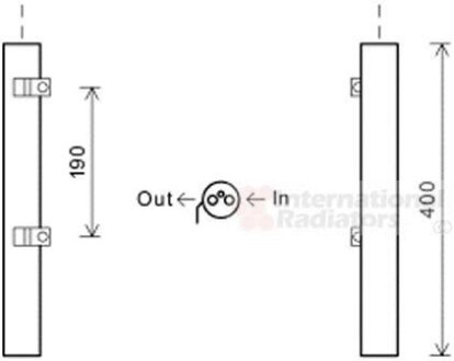 Осушитель кондиционера Van Wezel 3000D600