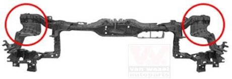 Панель передняя Van Wezel 3017668