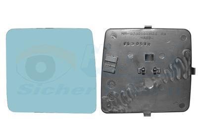 Зеркальный элемент правый Van Wezel 3024832