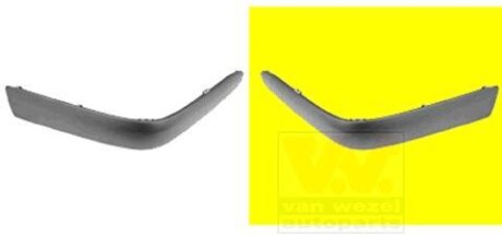 Накладка бампера переднего левая Van Wezel 3029585