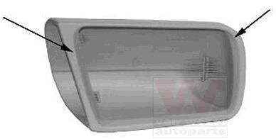 Крышка бокового зеркала правого Van Wezel 3031842