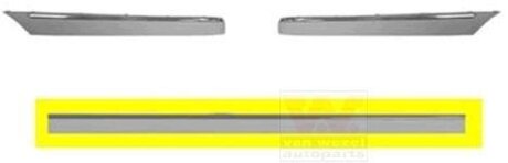 Накладка бампера заднего Van Wezel 3032550