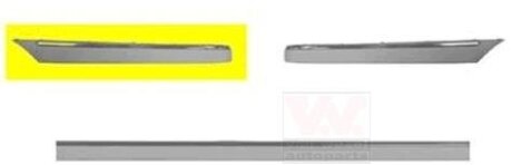 Накладка бампера заднего левая Van Wezel 3032551