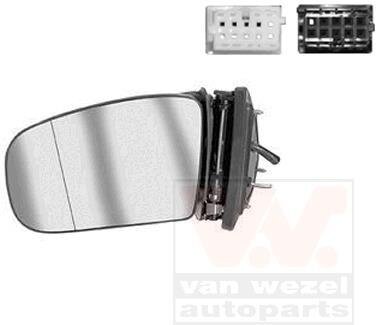 Зеркало наружное заднего вида левое Van Wezel 3036857
