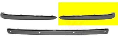 Накладка бампера заднего правая Van Wezel 3041552