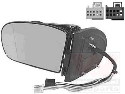 Зеркало наружное заднего вида левое Van Wezel 3041857