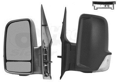 Зеркало наружное заднего вида левое Van Wezel 3077811 (фото 1)