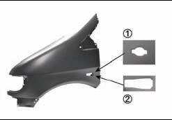 Крыло переднее левое Van Wezel 3078657