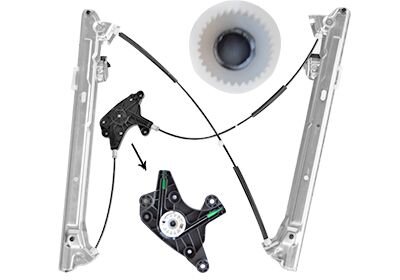 Стеклоподъемник правый Van Wezel 3081262