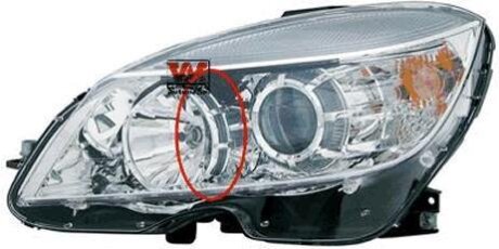 Фара основная левая Van Wezel 3091961