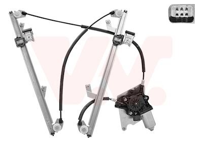 Стеклоподъемник левый Van Wezel 3099261