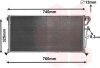 Радиатор кондиционера (Конденсатор) Van Wezel 32005220 (фото 1)