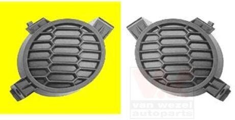 Решетка бампера переднего (заглушка) правая Van Wezel 3329592
