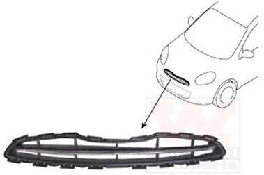 Решетка радиатора Van Wezel 3334510