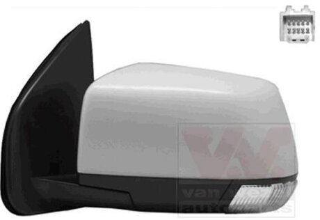 Зеркало наружное заднего вида левое Van Wezel 3616817