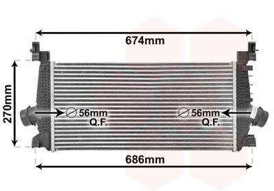 Интеркулер Van Wezel 37004548