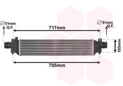 Интеркулер Van Wezel 37004650