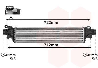 Интеркулер Van Wezel 37004662