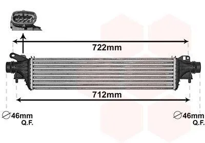 Интеркулер Van Wezel 37004663