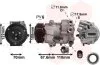 Компрессор кондиционера Van Wezel 3700K605 (фото 1)