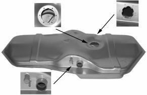 Топливный бак Van Wezel 3730084