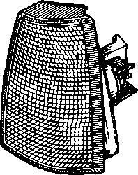 Фонарь указателя поворота правый Van Wezel 3730906