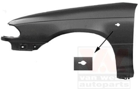 Крыло переднее левое Van Wezel 3737655