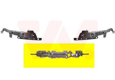 Кронштейн бампера переднего Van Wezel 3749569