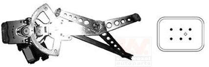 Стеклоподъемник левый Van Wezel 3766261