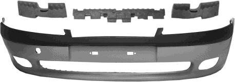 Бампер передний Van Wezel 3766573