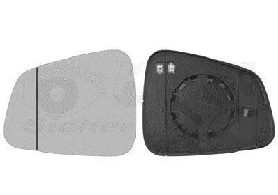 Зеркальный элемент левый Van Wezel 3775837