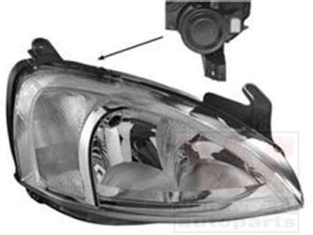 Фара основная правая Van Wezel 3777962