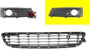 Решетка бампера переднего (заглушка) левая Van Wezel 3792593