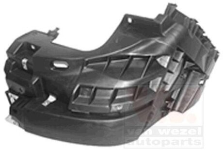 Кронштейн бампера переднего, левый Van Wezel 3795565