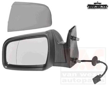 Фото 1 - зеркало наружное заднего вида левое Van Wezel 3796817 Зеркало наружное заднего вида левое Van Wezel 3796817 (фото 1)