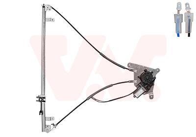 Стеклоподъемник правый Van Wezel 3799264