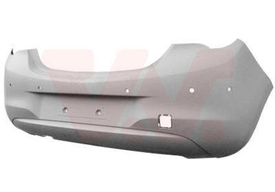 Бампер задний Van Wezel 3804546