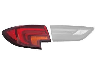 Фонарь задний верхний левый Van Wezel 3810925