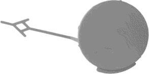 Заглушка буксировочного крюка Van Wezel 3850587